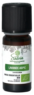 Salvia Nutrition Olio Essenziale Aspic di Lavanda Biologico 10 ml