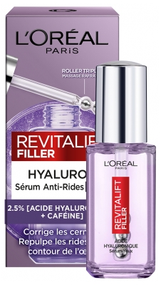 Ser Anti-Riduri L'Oréal Paris Revitalift Filler Hyaluron pentru Ochi 20 ml