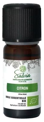 Salvia Nutrition Bio Limonino Eterično Olje 10 ml