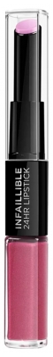 Ruj Duo L'Oréal Paris Infaillible 24H 5,6 ml - Tentă: 214 Rapsberry pentru via??