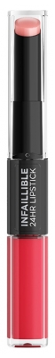 Batom Duo L'Oréal Paris Infaillible 24H 5,6 ml - Tonalidade: 701 Captivated by Car