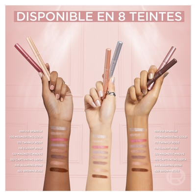 L'Oréal Paris Paradise Le Shadow Stick Fard à Paupières 1,4 g - Teinte : 420 Brown Bliss