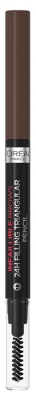 L'Oréal Paris Infaillible Brows 24H Crayon Sourcils Pointe Triangulaire Rétractable 9,2 g - Teinte : 5.0 Light Brunette