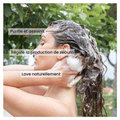 Pulpe de Vie Shampoing Purifiant Citron et Concombre Bio 400 ml