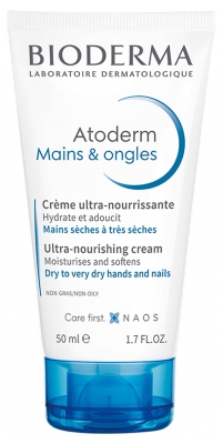 Bioderma Atoderm Crème Ultra-Nourrissante Mains & Ongles 50 ml