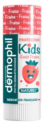 Dermophil Indien Kinderschutz Lippen 4 g - Parfum: Erdbeere
