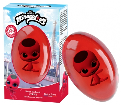 Săpun Parfumat Miraculous Le Comptoir du Bain 75 g - Parfum: Cerise Tikki