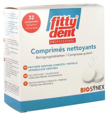 Fittydent Professionelle Reinigungstabletten 32 Tabletten