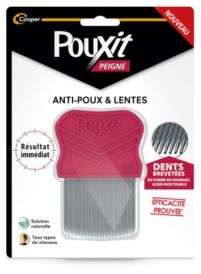Pouxit Peigne Anti-Poux et Lentes
