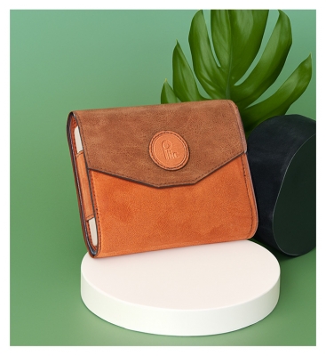 Plic Care Tygodniowa Kasetka na Leki Slim - Kolor: Br?zowy aksamit i zamsz