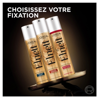 L'Oréal Paris Elnett Laque Fixation Forte Nutrition Cheveux Secs ou Abîmés 300 ml