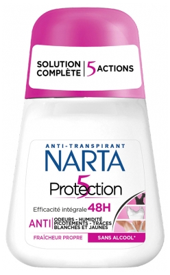 Narta Proteção 5 Desodorizante Antitranspirante 48H 50 ml