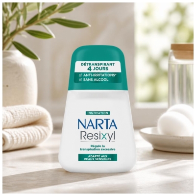 Narta Resixyl Antiperspirant 4 Zile Piele Sensibilă 50 ml