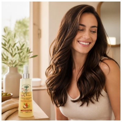 le Petit Olivier Cuidado Nutritivo Sin Aclarado Aceite de Oliva Karité y Argán 150 ml