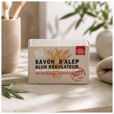 Tadé Savon d'Alep Alun Régulateur 150 g