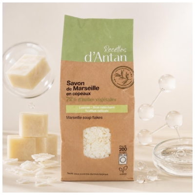 Recettes d'Antan Marseille-tvål i spån 750 g