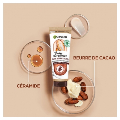 Garnier Body Superfood Baume Mains Réparateur 48h 75 ml