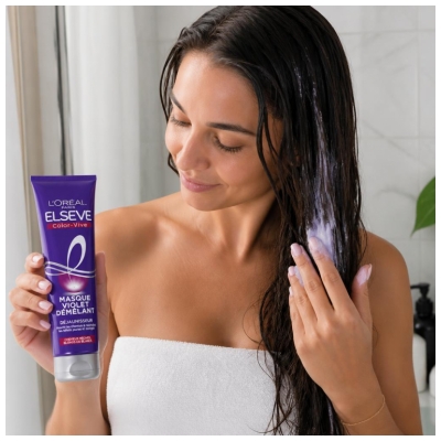 L'Oréal Paris Elseve Color Vive Ontwarrend Dejauner Violet Masker 150ml