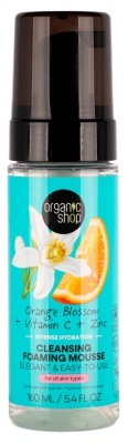 Organic Shop Espuma Limpiadora de Azahar 160 ml