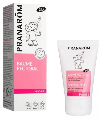 Pranarôm PranaBB Baume Pectoral Bio 40 ml