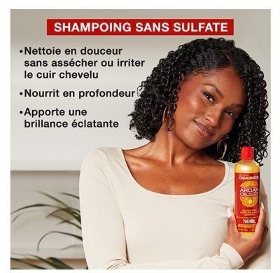 Creme of Nature Shampooing Sans Sulfates Argan