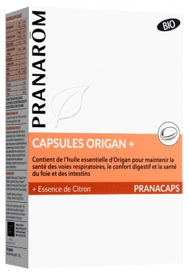 Pranarôm Pranacaps Origano+ Bio 30 kapsul