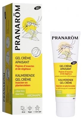 Pranarôm Beruhigende Gel-Creme Insekten- und Pflanzenstiche Bio 40 ml