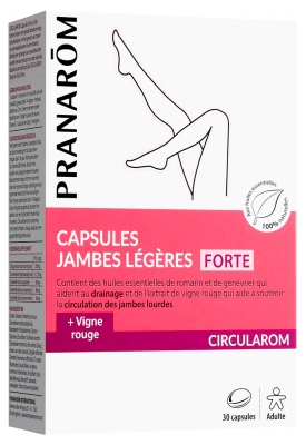 Pranarôm Circularom Capsule Forte Jambes Légères 30 Capsule
