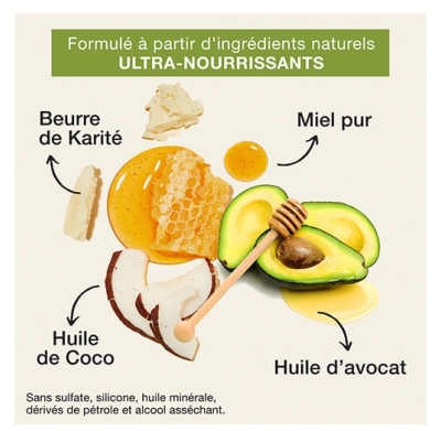 Creme of Nature Crème Coiffante Pure Honey Hair Food Avocado Creme of Nature 326ml