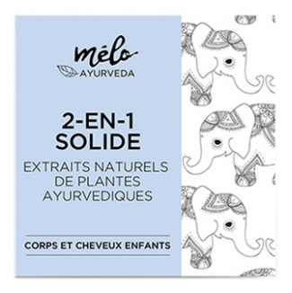 Melo Ayurveda Soin Lavant 2 en 1 Solide Enfants Mélo Ayurveda