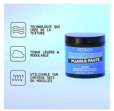 Redken Pâte Coiffante Pliable Paste Rewind Redken Styling
