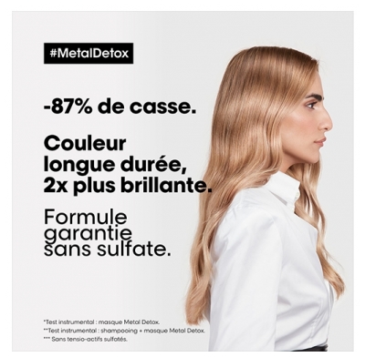 L'Oréal Pro Shampooing Professionnel Crème Lavante Anti-Métal Métal Détox