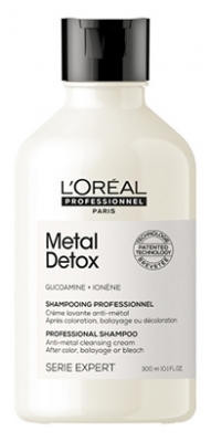 L'Oréal Pro Shampooing Professionnel Crème Lavante Anti-Métal Métal Détox
