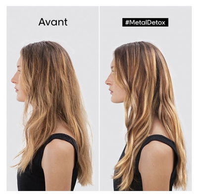 L'Oréal Shampooing Crème Lavante Anti-Métal Métal Détox L'Oréal Pro 500ml