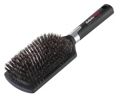 Babyliss PRO Flache, Pneumatische Bürste mit Wildschweinborsten BABB1E
