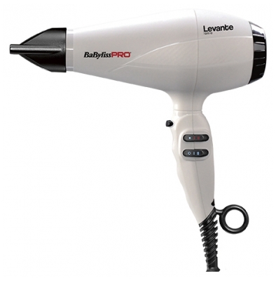 Babyliss PRO Sèche-cheveux Levante BAB6950WIE Blanc