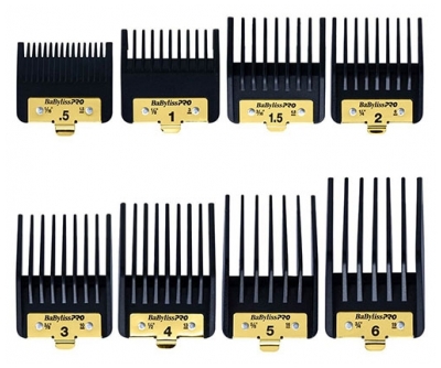 Babyliss PRO Guides de Coupe Premium x8 FXPCGE BabylissPro
