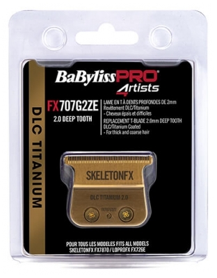 Babyliss PRO Tête de Coupe T-40mm Titanium 2.0 FX707G2ZE