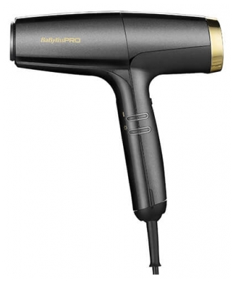 Babyliss PRO Sèche-cheveux Falco Grey & Gold BAB8550E