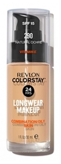 Revlon Smink Colorstay Foundation för Blandhy till Fet Hy Nr 290 Natural Ochre Revlon