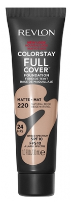Maquillaje Revlon ColorStay Full Cover Foundation N°220 Natural Beige Revlon