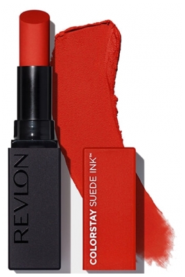Revlon Maquillage Barra de Labios Colorstay Suede Ink N°014 Spit Fire Revlon