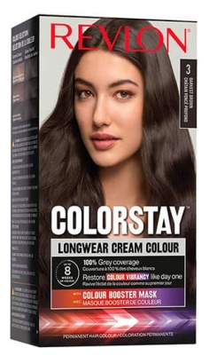 Revlon Maquillage Coloration Permanente Colorstay N°3 Châtain Foncé Profond Revlon