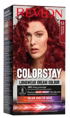 Revlon Colorstay Permanente Haarkleuring Nr. 6.6 Intens Rood