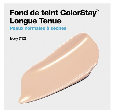 Revlon Maquillage Fond de Teint Colorstay Peaux Normales à Sèches N°110 Ivory Revlon