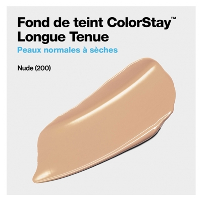Revlon Maquillage Fond de Teint Colorstay Peaux Normales à Sèches N°200 Nude Revlon