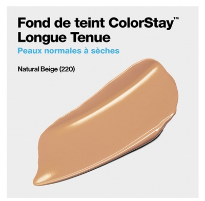 Revlon Maquillage Fond de Teint Colorstay Peaux Normales à Sèches N°220 Natural Beige Revlon