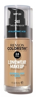 Revlon Maquillage Fondotinta Colorstay Pelle da Normale a Secca N°240 Beige Medio Revlon