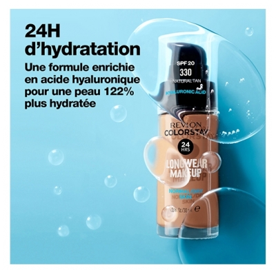 Revlon Maquillage Fond de Teint Colorstay Peaux Normales à Sèches N°370 Toast Revlon