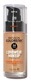 Revlon Maquillage Fondo de Maquillaje Colorstay Piel Mixta a Grasa N°220 Natural Beige Revlon